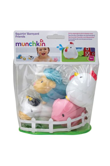 Παιχνίδι Μπάνιου Farm Bath Squirts (4-pack) Munchkin 