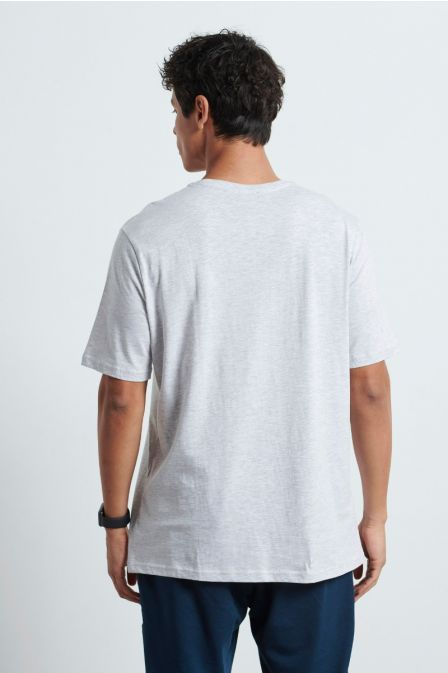Ανδρικό Bdtk κοντομάνικο t-shirt LIGHT GREY MELANGE