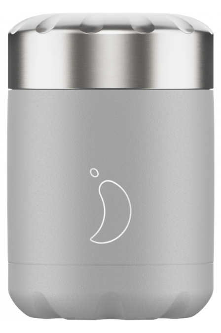 Θερμός Φαγητού Food Pot Grey 300ml Chilly's