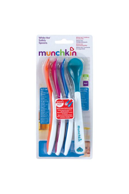 White Hot Safety Spoons Munchkin