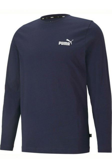 Ανδρική Μπλούζα Puma-ESS Small Logo Longsleeve Tee (586672-06)