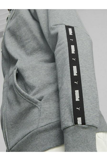 Ανδρική Ζακέτα Puma-ESS+ Tape Full-Zip Hoodie FL (670270-03)