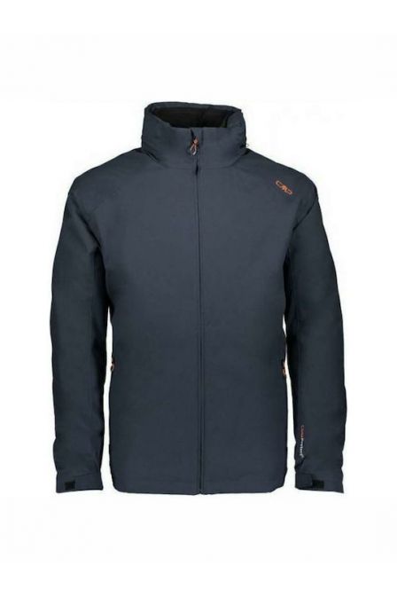 Ανδρικό Μπουφάν-CMP-Mid Zip Hood+Detachable Inn (3Z31147D-N950)