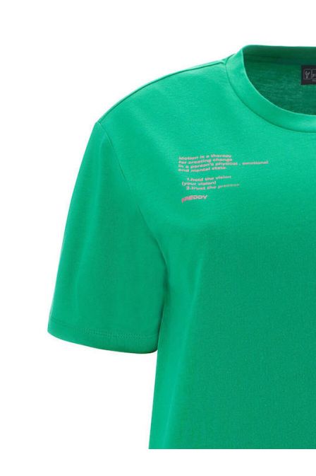 Γυναικείο Κοντομάνικο FREDDY V-Cotton T-Shirt S/S (S3WGZT4-V87)