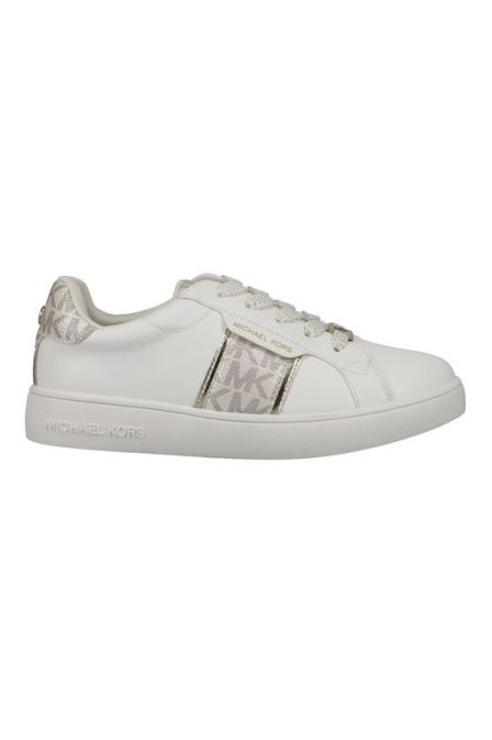 Michael Kors Παιδικά Sneakers Λευκά Jen Maxine White/Pale Gold