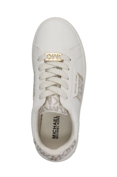 Michael Kors Παιδικά Sneakers Λευκά Jen Maxine White/Pale Gold