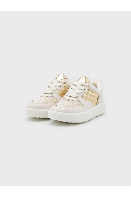 Michael Kors Παιδικά Sneakers Emmet Rumi Vanilla/Gold