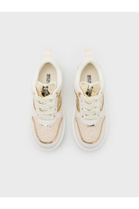 Michael Kors Παιδικά Sneakers Emmet Rumi Vanilla/Gold