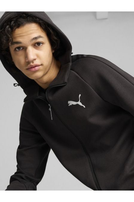Ανδρική Ζακέτα Puma-EVOSTRIPE Full-Zip Hoodie DK (681700-01)