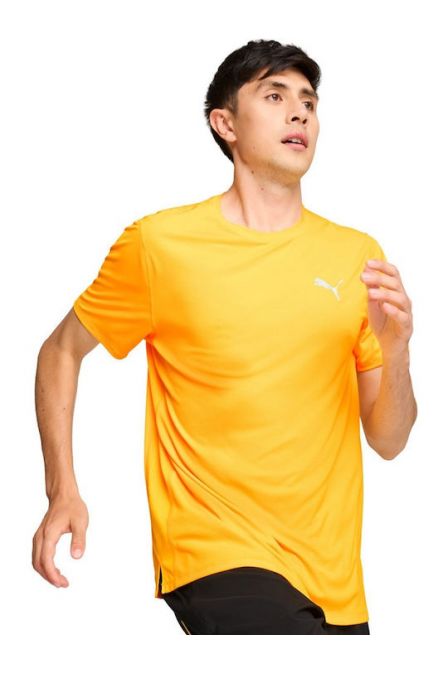 Ανδρικό Κοντομάνικο Puma –Men’s Run Favorite Velocity Tee Πορτοκαλί(525058-38)