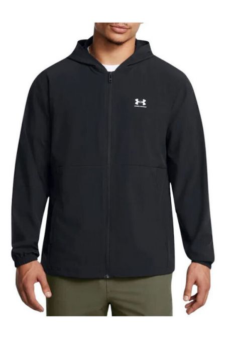 Ανδρικό Αντιανεμικό Μπουφάν Under Armour-Vibe Woven Windbreaker(1386555-001)