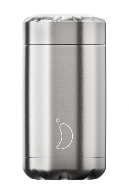 Θερμός Φαγητού Food Pot Silver 500ml Chilly's