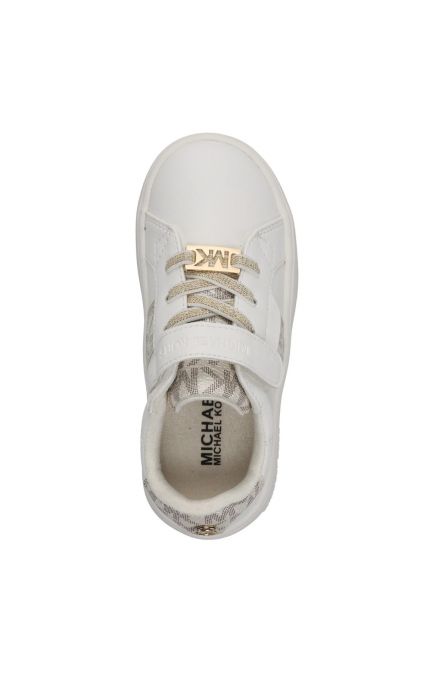 Michael Kors Παιδικά Sneakers Λευκά Jem Maxine PS White/Pale Gold