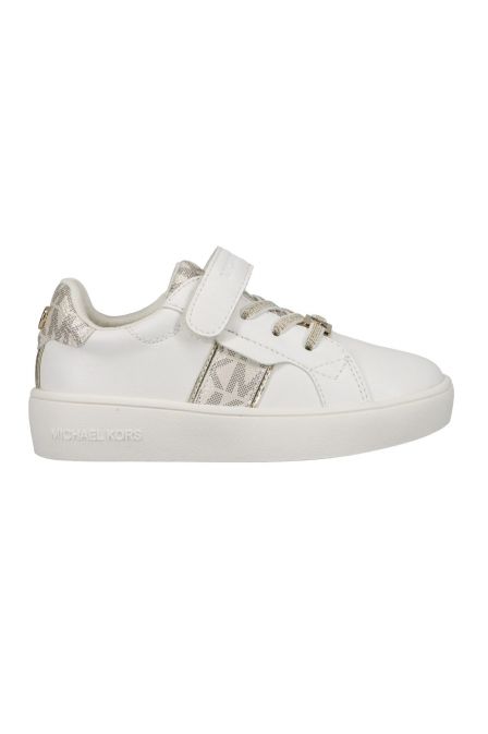 Michael Kors Παιδικά Sneakers Λευκά Jem Maxine PS White/Pale Gold