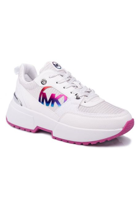 Sneaker Cosmo Sport White/Rainbow Multi Michael Kors